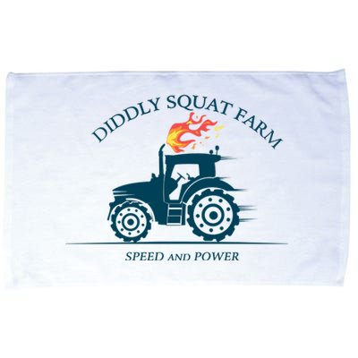 Tractor Diddly Squat Farm Speed And Power Microfiber Hand Towel