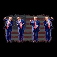 Trump Dance Save America Trump 2024 Trump 45 47 Funny Trump Doggie Tank