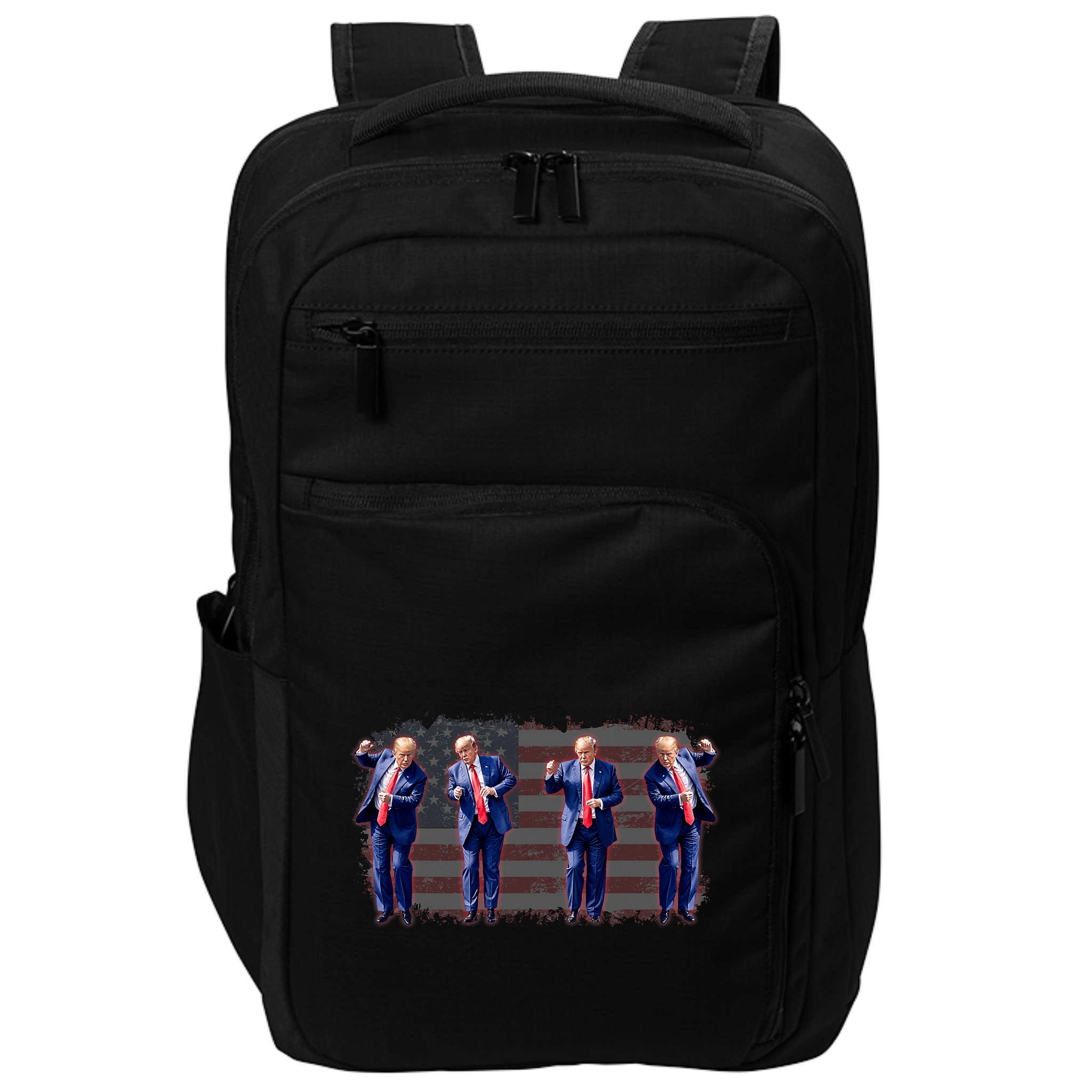 Trump Dance Save America Trump 2024 Trump 45 47 Funny Trump Impact Tech Backpack