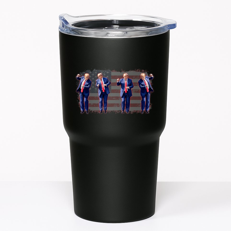 Trump Dance Save America Trump 2024 Trump 45 47 Funny Trump Tumbler
