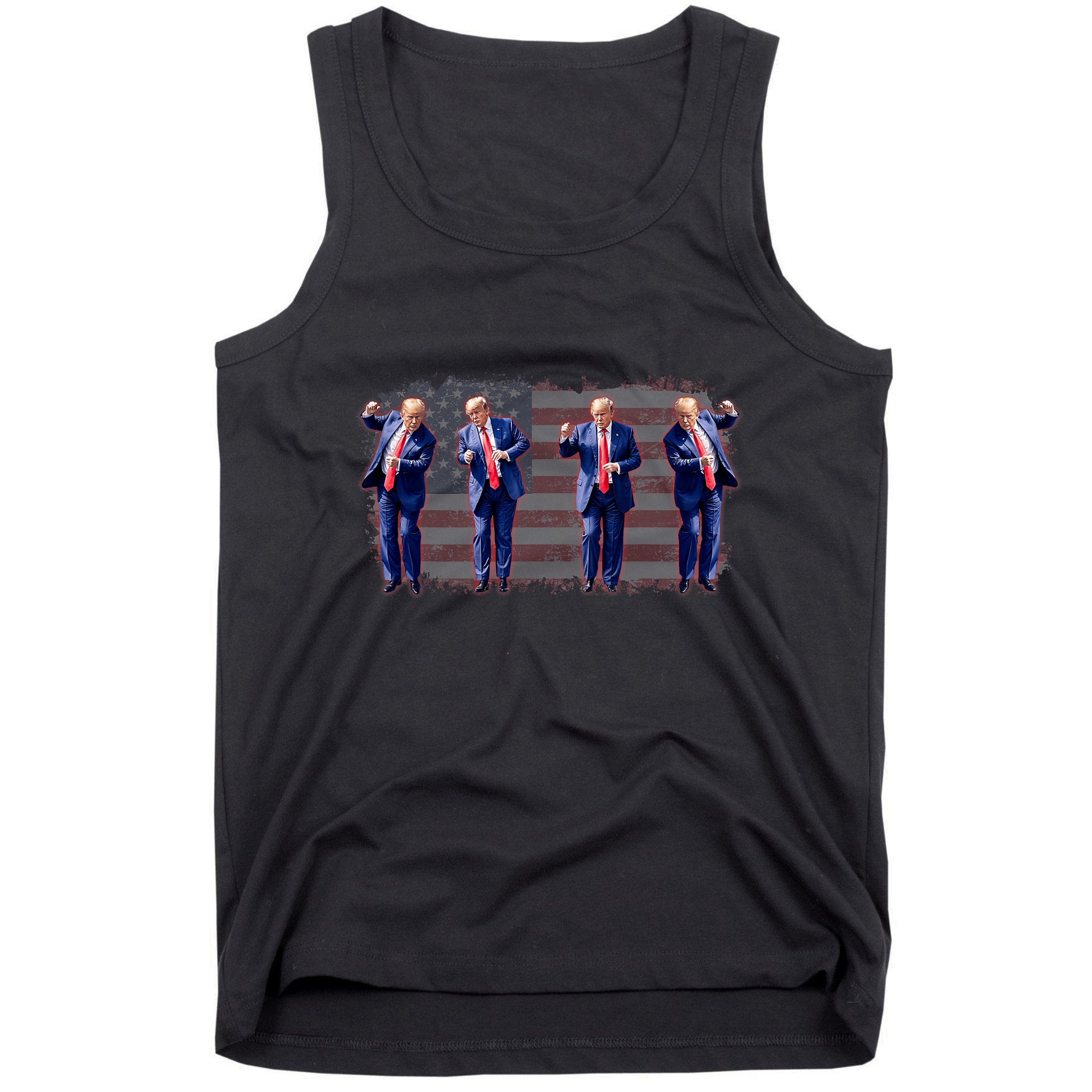 Trump Dance Save America Trump 2024 Trump 45 47 Funny Trump Tank Top