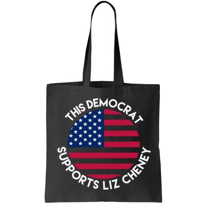 This Democrat Supports Liz Cheney Funny Election Bag