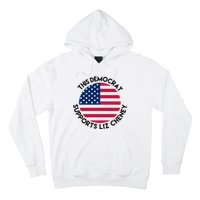 This Democrat Supports Liz Cheney Funny Election Hoodie