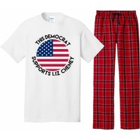 This Democrat Supports Liz Cheney Funny Election Pajama Set