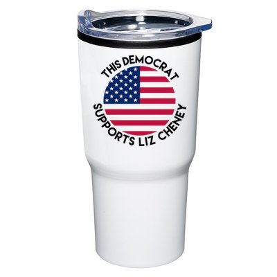 This Democrat Supports Liz Cheney Funny Election Tumbler