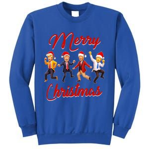 Trump Dance Santa Claus Christmas Xmas Pajamas Holiday Sweatshirt