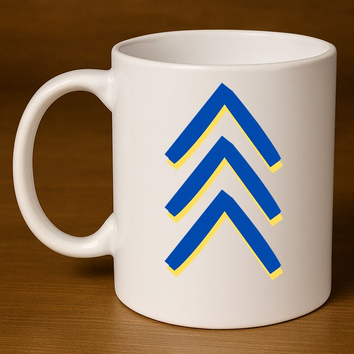 T21 Down Syndrome Awareness 11oz C Handle Ceramic Mug