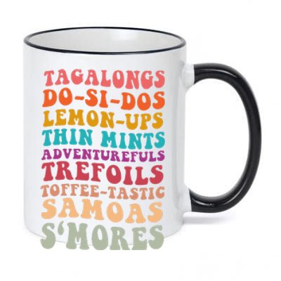 Tagalongs Do Si Sos Lemon Ups Scout Troop Scout Leader 11oz Black Color Changing Mug