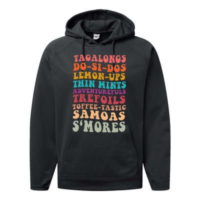 Tagalongs Do Si Sos Lemon Ups Scout Troop Scout Leader Performance Fleece Hoodie