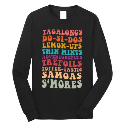 Tagalongs Do Si Sos Lemon Ups Scout Troop Scout Leader Long Sleeve Shirt