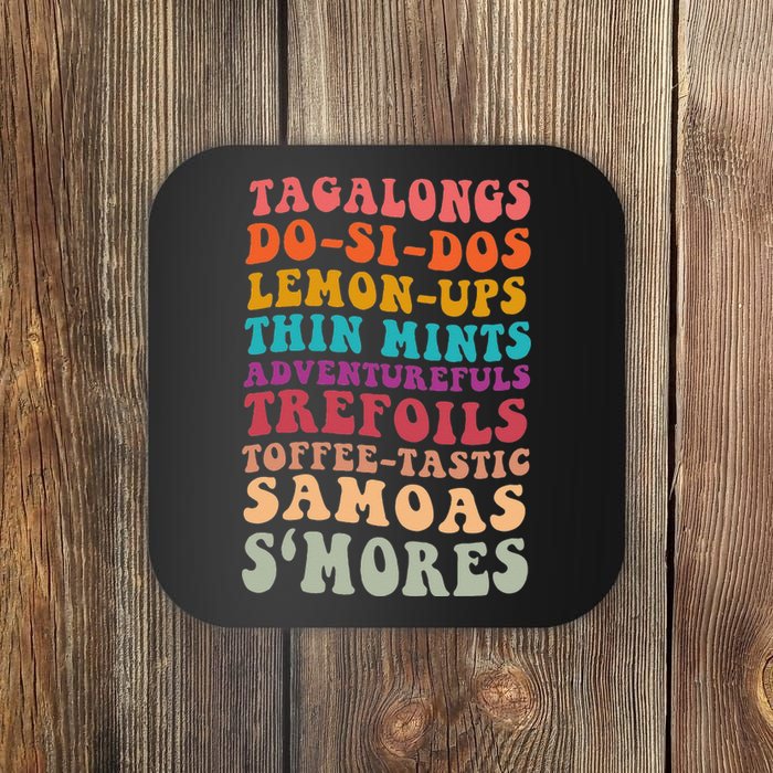 Tagalongs Do Si Sos Lemon Ups Scout Troop Scout Leader Coaster