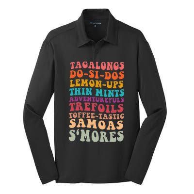 Tagalongs Do Si Sos Lemon Ups Scout Troop Scout Leader Silk Touch Performance Long Sleeve Polo