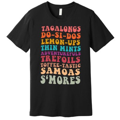 Tagalongs Do Si Sos Lemon Ups Scout Troop Scout Leader Premium T-Shirt