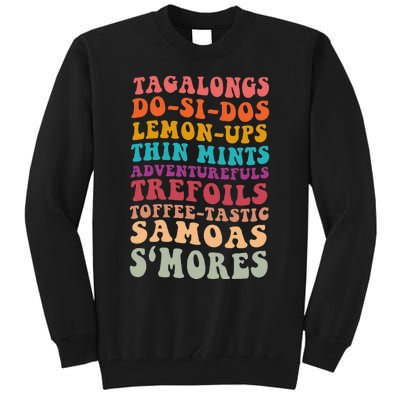 Tagalongs Do Si Sos Lemon Ups Scout Troop Scout Leader Tall Sweatshirt