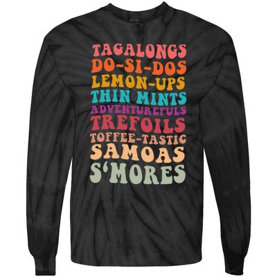 Tagalongs Do Si Sos Lemon Ups Scout Troop Scout Leader Tie-Dye Long Sleeve Shirt