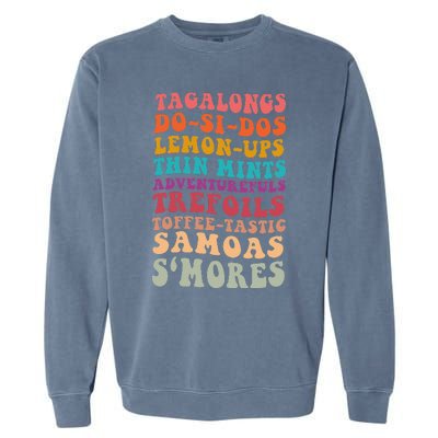 Tagalongs Do Si Sos Lemon Ups Scout Troop Scout Leader Garment-Dyed Sweatshirt