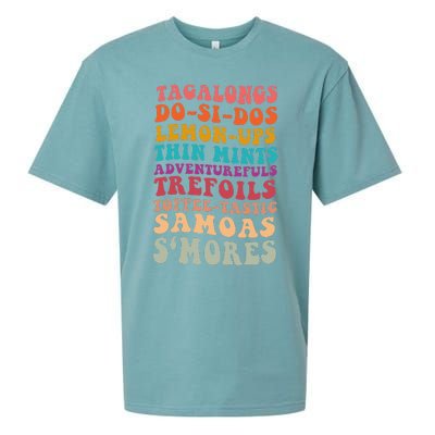 Tagalongs Do Si Sos Lemon Ups Scout Troop Scout Leader Sueded Cloud Jersey T-Shirt