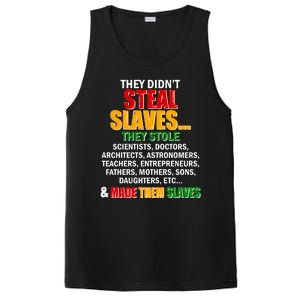 They Didnt Steal Slaves Black History Month PosiCharge Competitor Tank