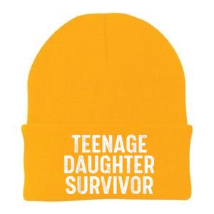 Teenage Daughter Survivor Knit Cap Winter Beanie