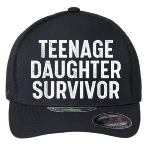 Teenage Daughter Survivor Flexfit Unipanel Trucker Cap