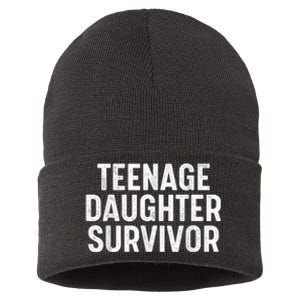 Teenage Daughter Survivor Sustainable Knit Beanie