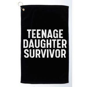 Teenage Daughter Survivor Platinum Collection Golf Towel