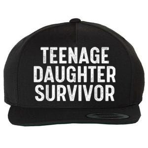 Teenage Daughter Survivor Wool Snapback Cap