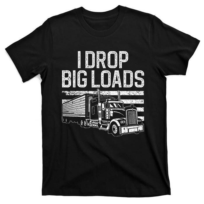 Trucker Design Semi Truck Driver Lover T-Shirt