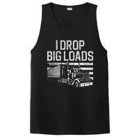 Trucker Design Semi Truck Driver Lover PosiCharge Competitor Tank