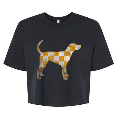 Tennessee Dog Sport Lovers Rocky Top Bella+Canvas Jersey Crop Tee