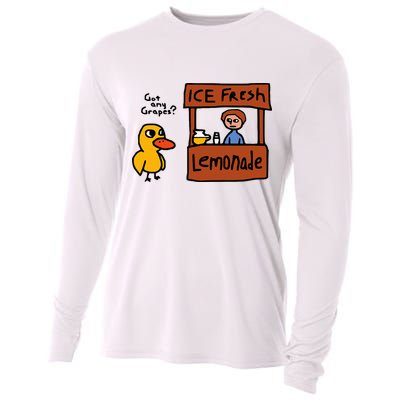 The Duck Song Got Any Grapes Cooling Performance Long Sleeve Crew