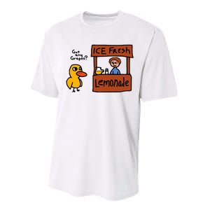 The Duck Song Got Any Grapes Performance Sprint T-Shirt