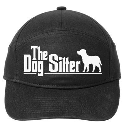 The Dog Sitter Dog Sitter Animal Pet Caretaker 7-Panel Snapback Hat