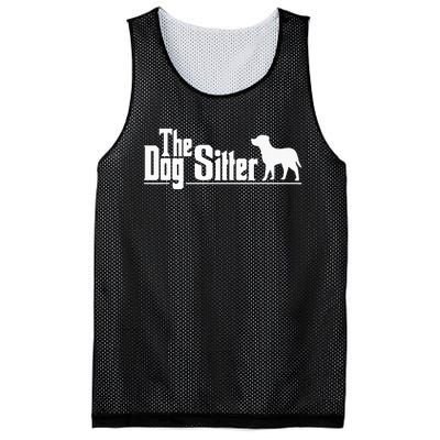 The Dog Sitter Dog Sitter Animal Pet Caretaker Mesh Reversible Basketball Jersey Tank