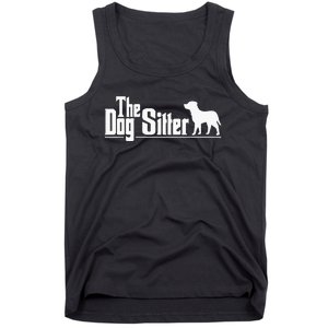 The Dog Sitter Dog Sitter Animal Pet Caretaker Tank Top