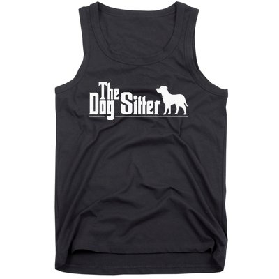 The Dog Sitter Dog Sitter Animal Pet Caretaker Tank Top