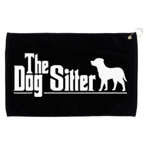 The Dog Sitter Dog Sitter Animal Pet Caretaker Grommeted Golf Towel