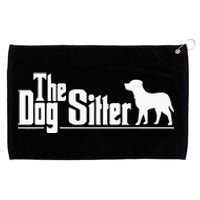 The Dog Sitter Dog Sitter Animal Pet Caretaker Grommeted Golf Towel