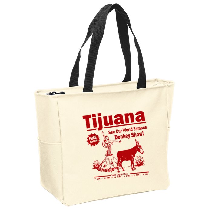 Tijuana Donkey Show Essential Zip Tote Bag