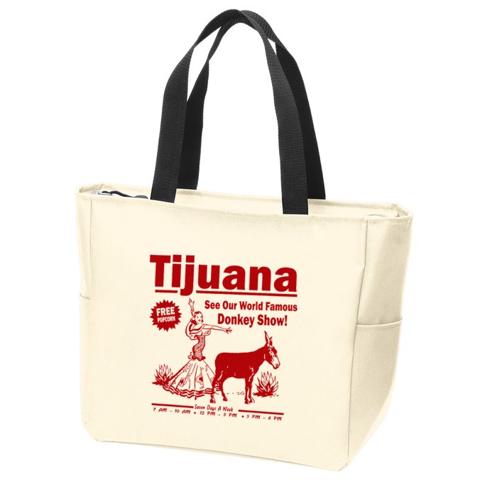 Tijuana Donkey Show Essential Zip Tote Bag