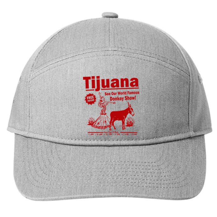 Tijuana Donkey Show Essential 7-Panel Snapback Hat