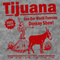 Tijuana Donkey Show Essential 7-Panel Snapback Hat