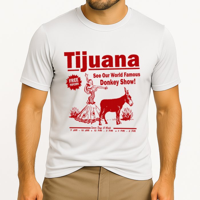 Tijuana Donkey Show Essential Cooling Performance Crew T-Shirt