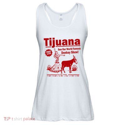 Tijuana Donkey Show Essential Ladies Essential Flowy Tank