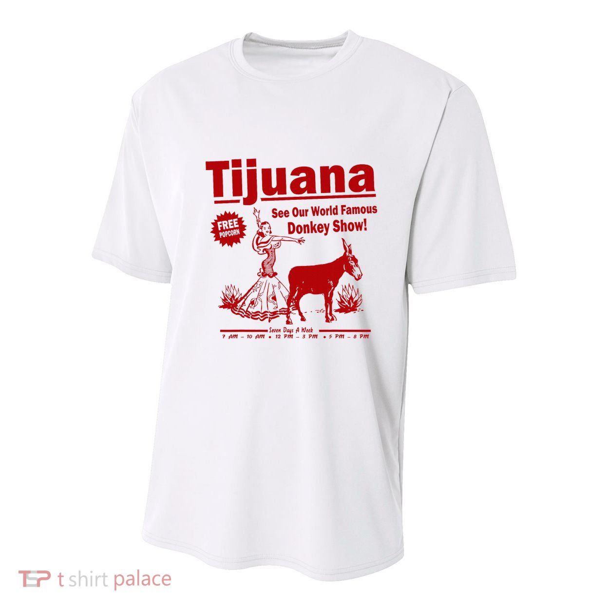 Tijuana Donkey Show Essential Youth Performance Sprint T-Shirt