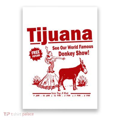 Tijuana Donkey Show Essential Poster
