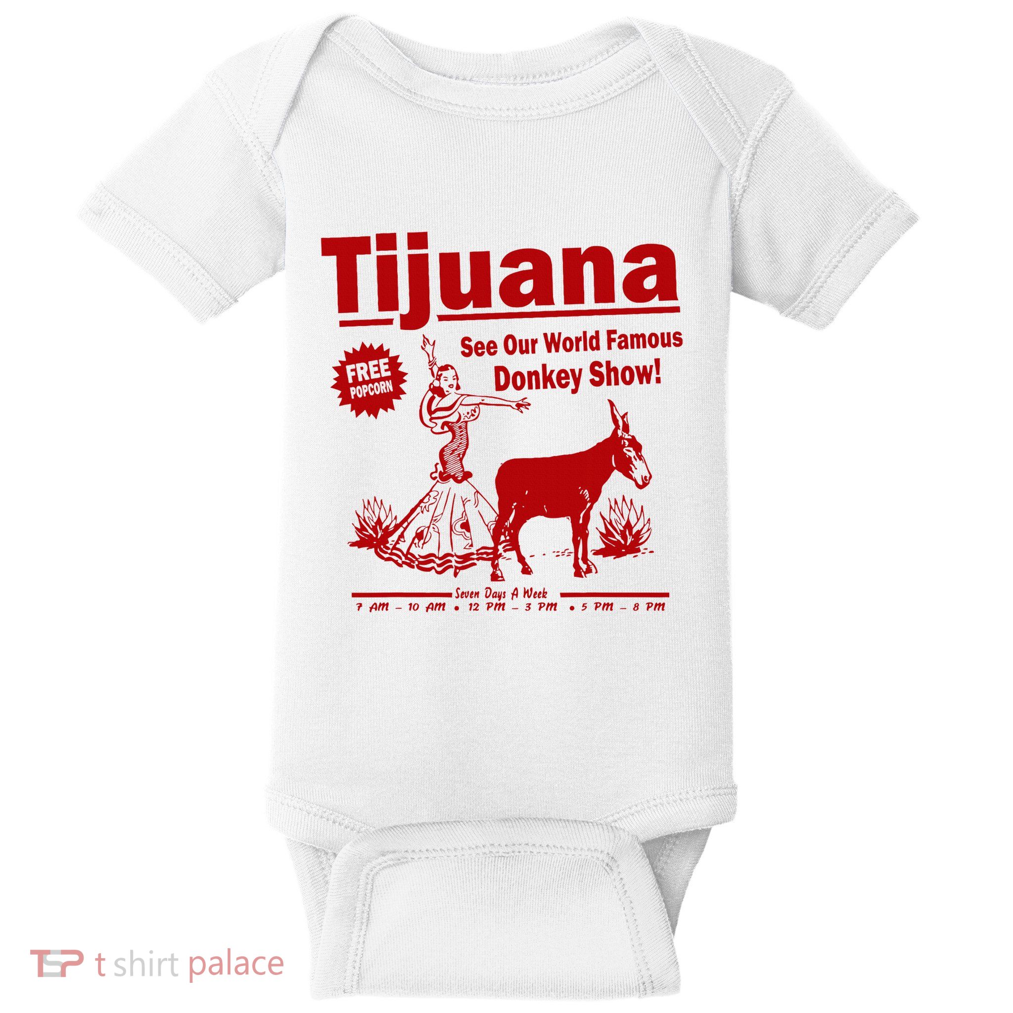 Tijuana Donkey Show Essential Baby Bodysuit