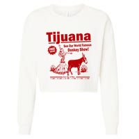 Tijuana Donkey Show Essential Cropped Pullover Crew