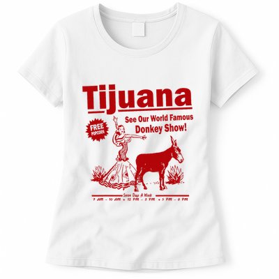 Tijuana Donkey Show Essential Womens T-Shirt