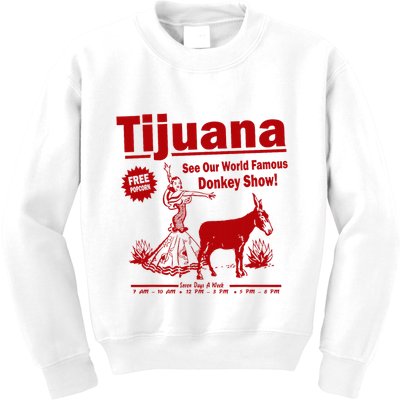Tijuana Donkey Show Essential Kids Sweatshirt